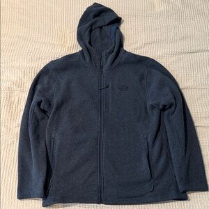 The North Face Dark Blue Hooded Jacket